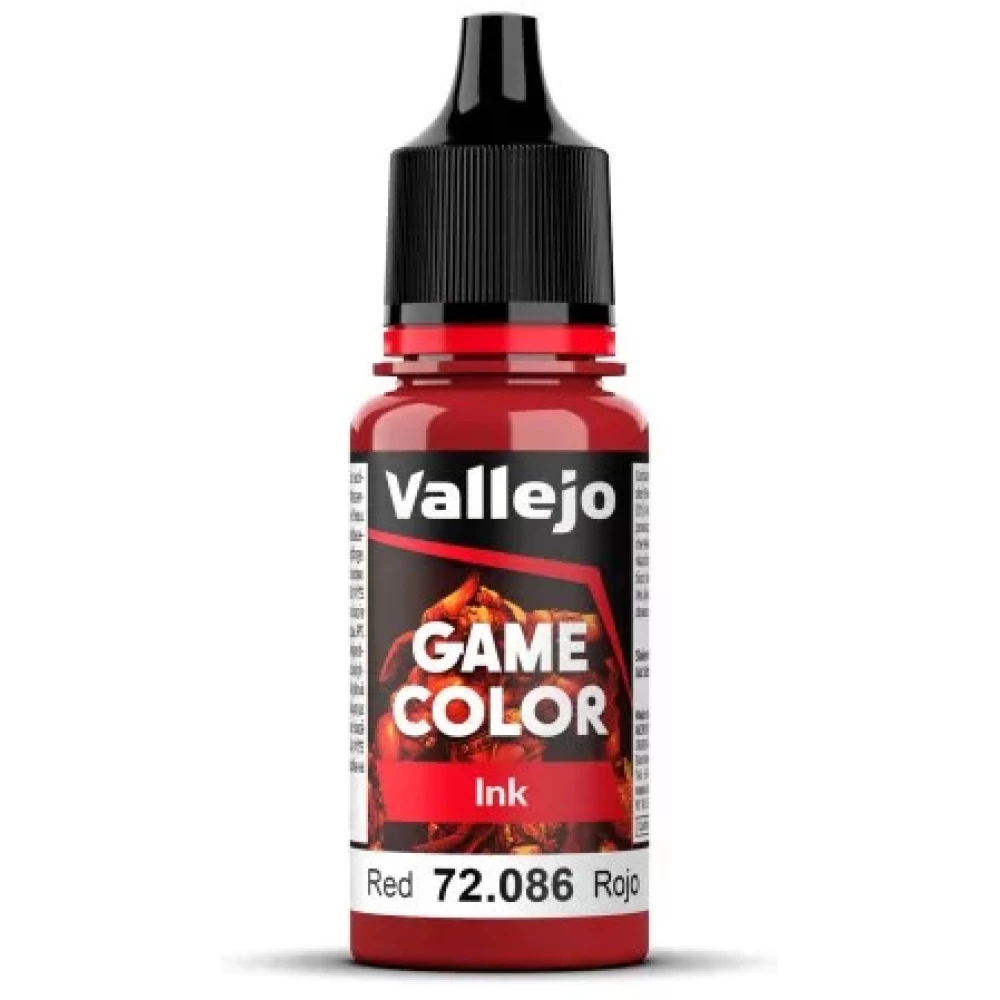 VALLEJO Game Color - Red Ink 18 ml