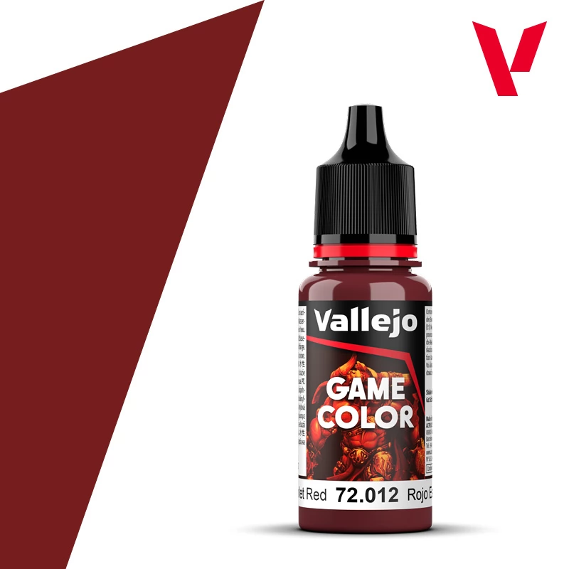 VALLEJO Game Color Scarlet Red vörös akrilfesték 18ml
