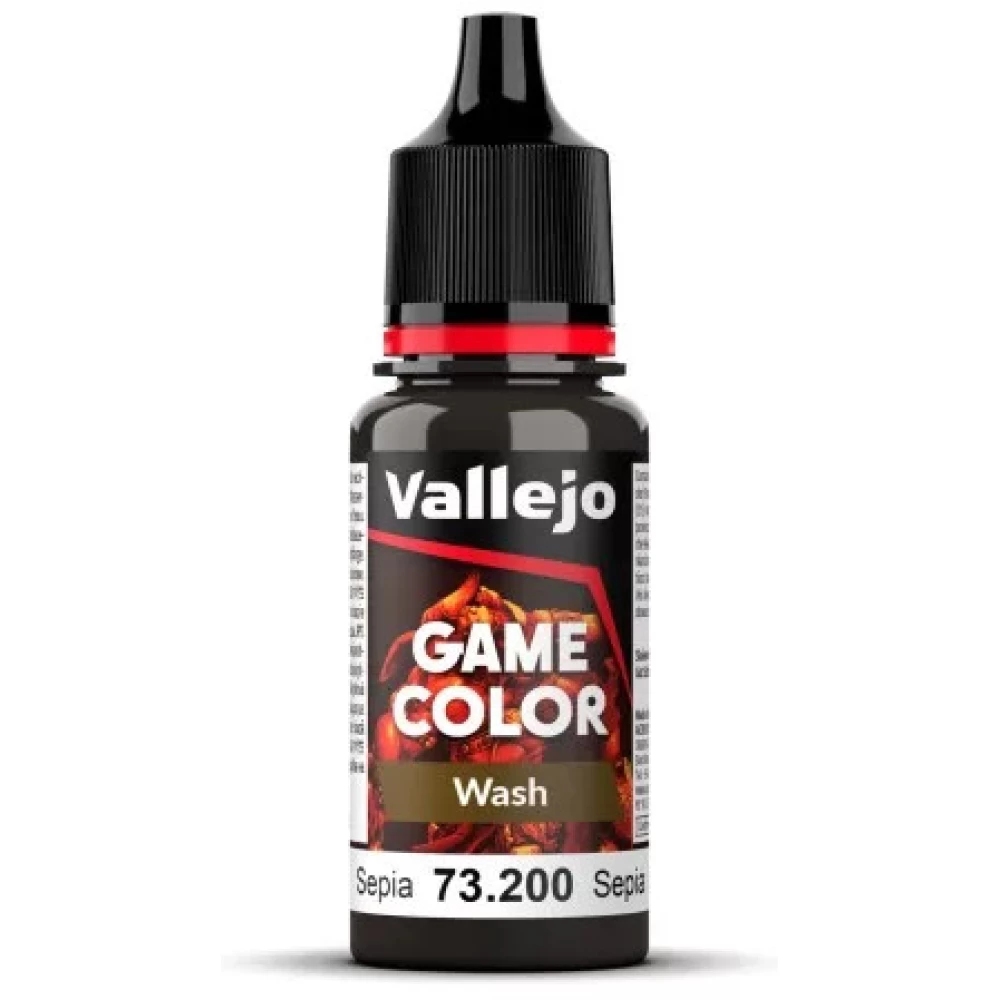 VALLEJO Game Color - Sepia Wash 18 ml