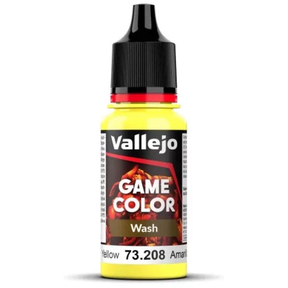 VALLEJO Game Color - Yellow Wash 18 ml
