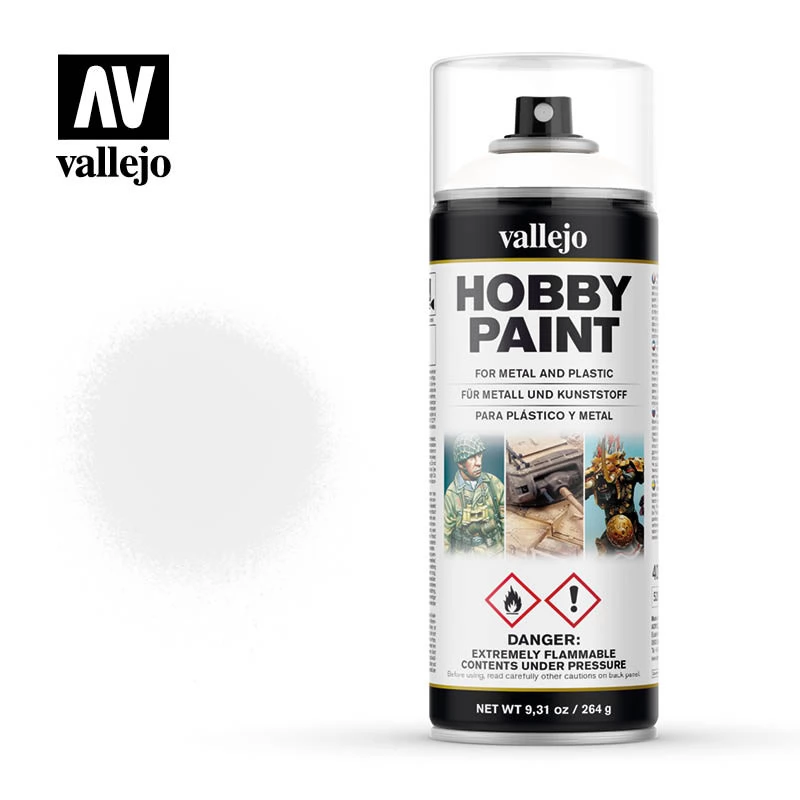 VALLEJO Habby Paint fehér akril alapozó festék 400ml