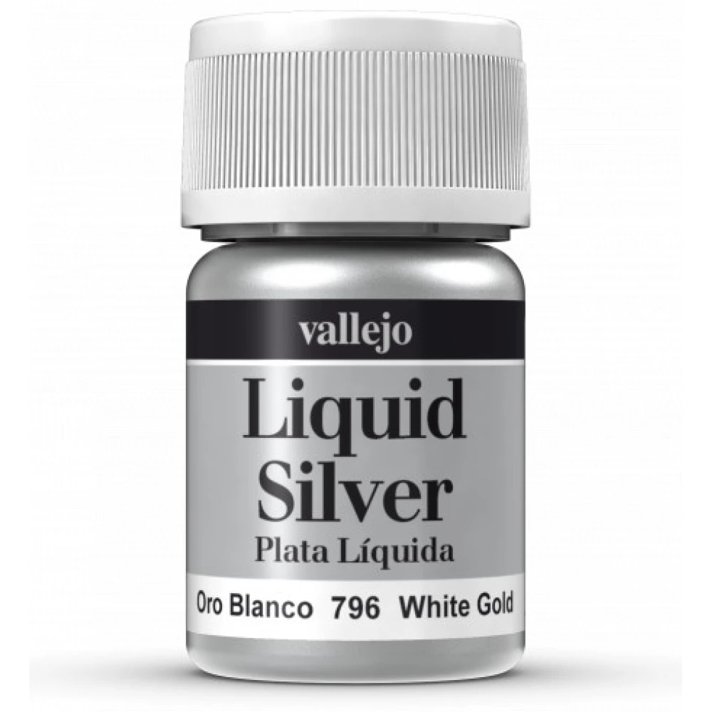 VALLEJO Liquid Gold - White Gold (Alco