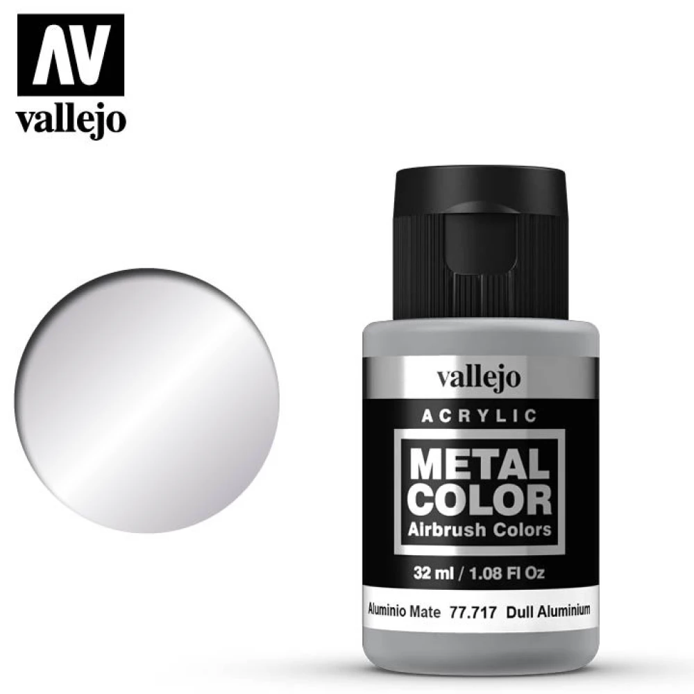 VALLEJO Metal Color - Dull Aluminium