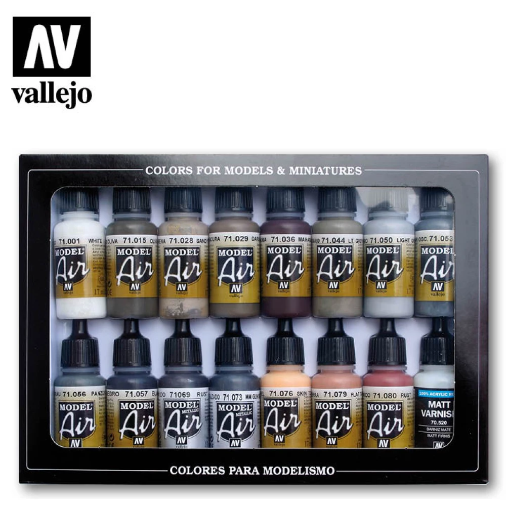 VALLEJO Model Air - Building Set Paint