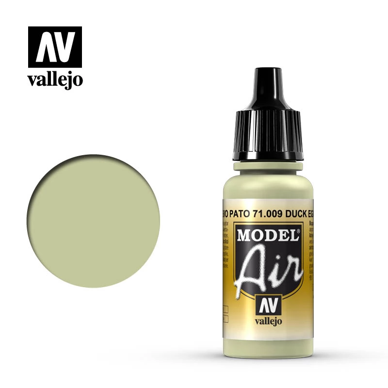 VALLEJO Model Air Eau de Nil Duck Egg Green tojászöld 17ml