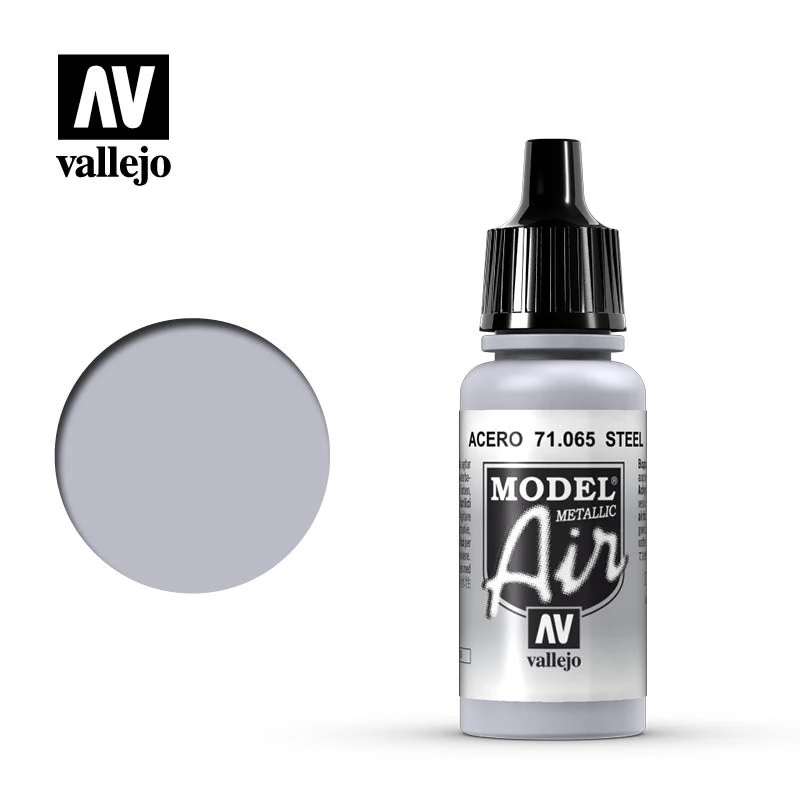 VALLEJO Model Air Steel acél 17ml
