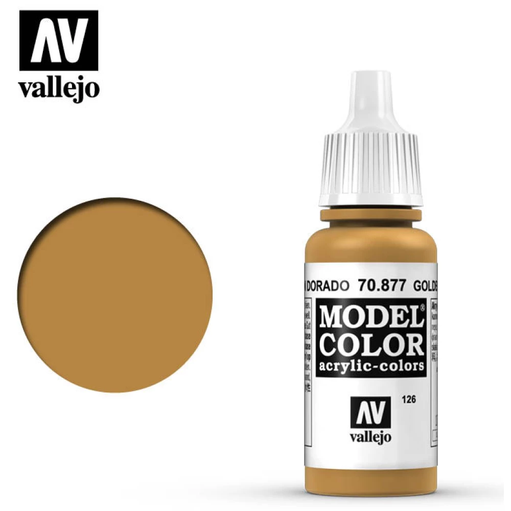 VALLEJO Model Color - Goldbrown