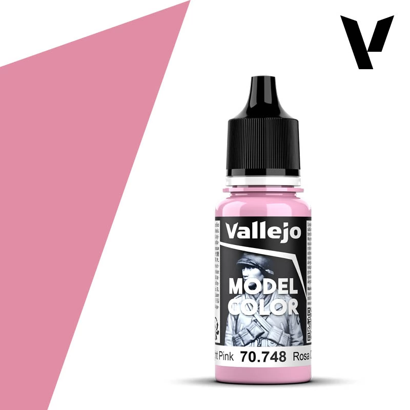 VALLEJO Model Color Light Pink világos lila akrilfesték 18ml