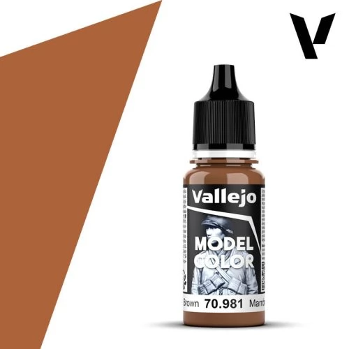 VALLEJO Model Color Orange Brown barna akrilfesték 18ml