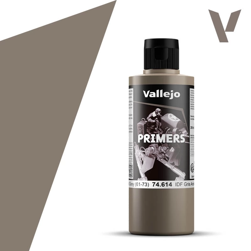 VALLEJO Primers IDF Israeli Sand Grey (61-73) homokszürke akril alapozó festék 60ml