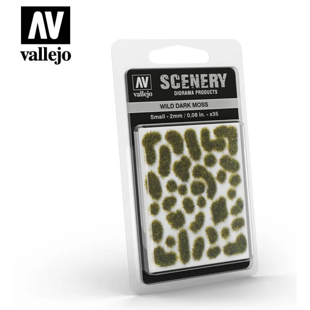 VALLEJO Scenery - Wild Dark Moss 2 mm