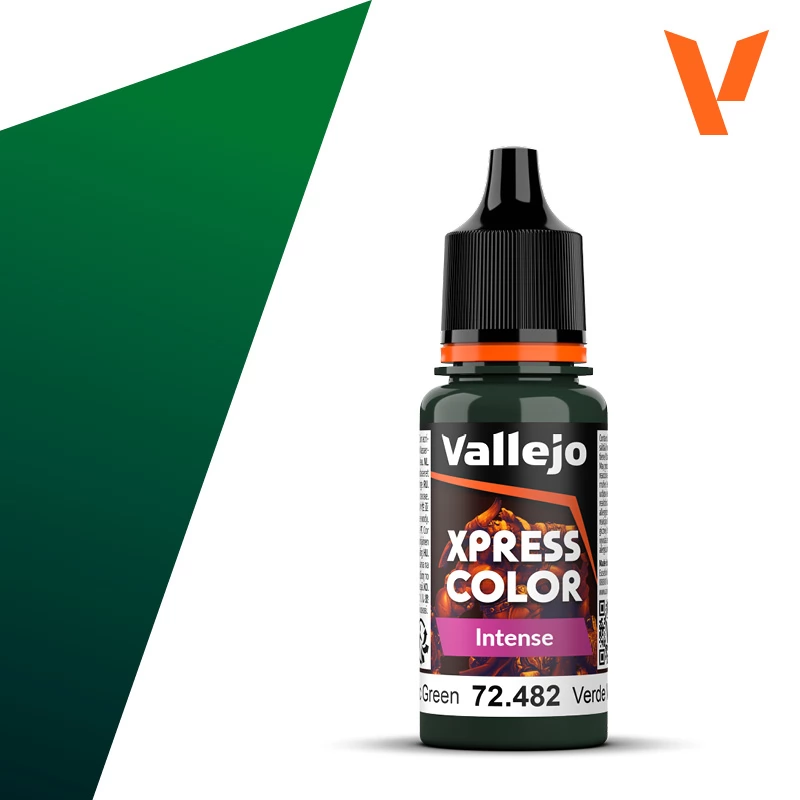VALLEJO Xpress Color Intense Monastic Green zöld akrilfesték 18ml