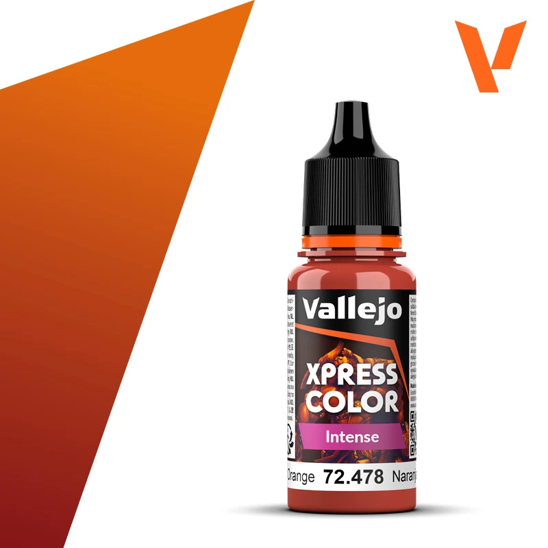 VALLEJO Xpress Color Intense Phoenix Orange naranacsssárga akrilfesték 18ml
