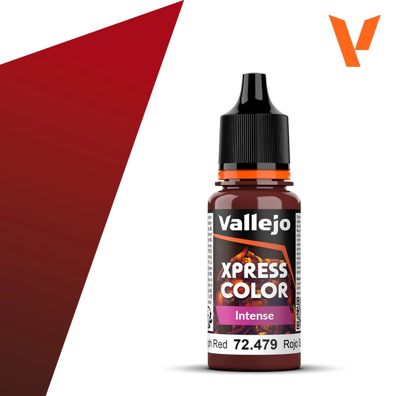 VALLEJO Xpress Color Intense Seraph Red vörös akrilfesték 18ml