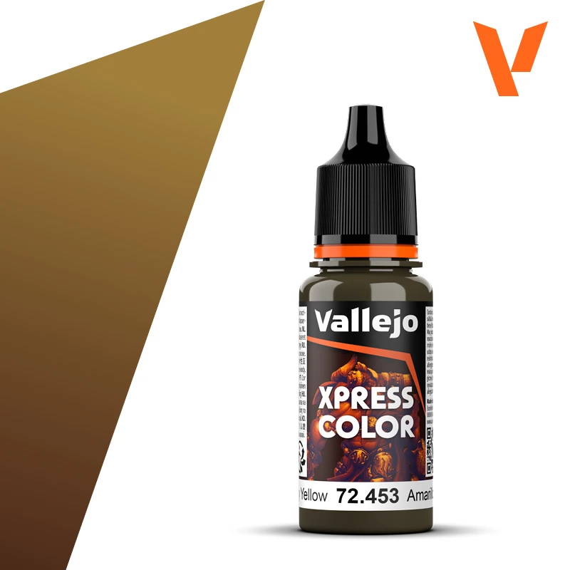 VALLEJO Xpress Color Military Yellow sárgásbarna akrilfesték 18ml
