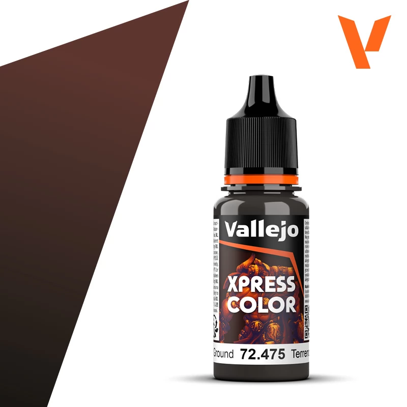 VALLEJO Xpress Color Muddy Ground barna akrilfesték 18ml