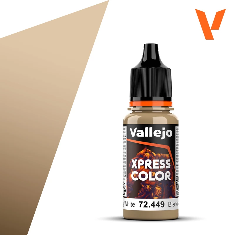 VALLEJO Xpress Color Mummy White drapp akrilfesték 18ml