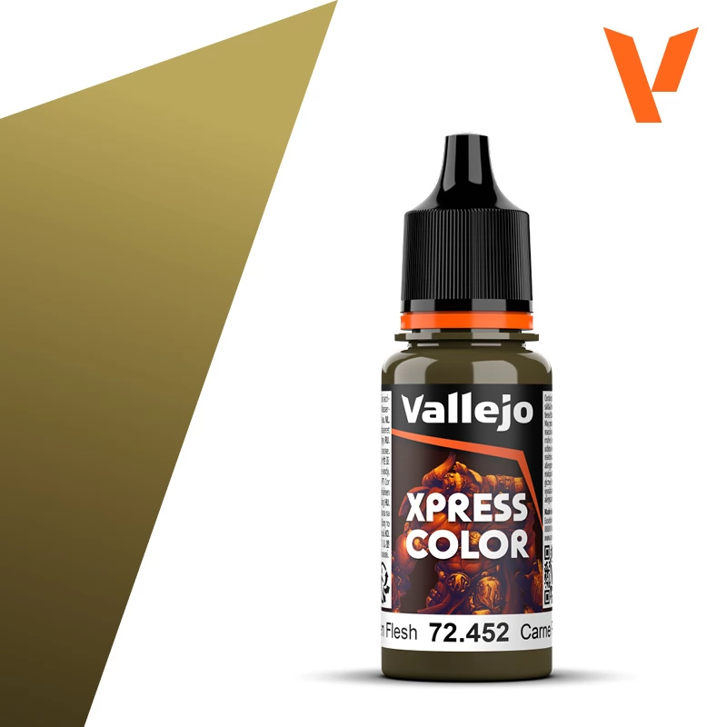 VALLEJO Xpress Color Rotten Flesh okkersárga akrilfesték 18ml