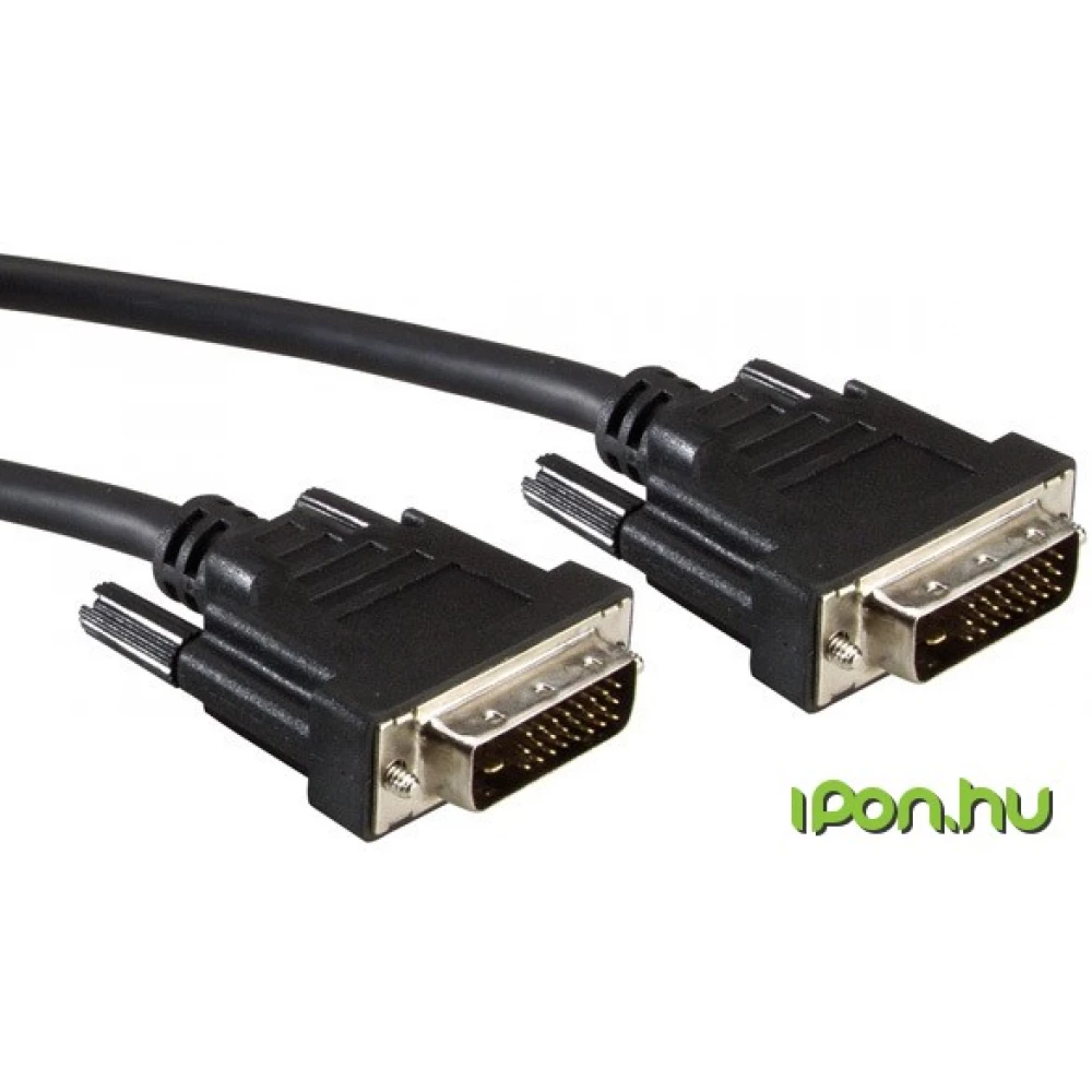 VALUELINE DVI-D Összekötő Fekete 2m 11.99.5525-25