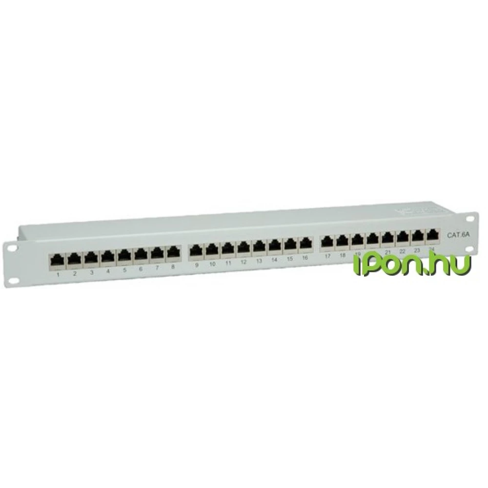 VALUELINE STP CAT6a Patch panel 24port