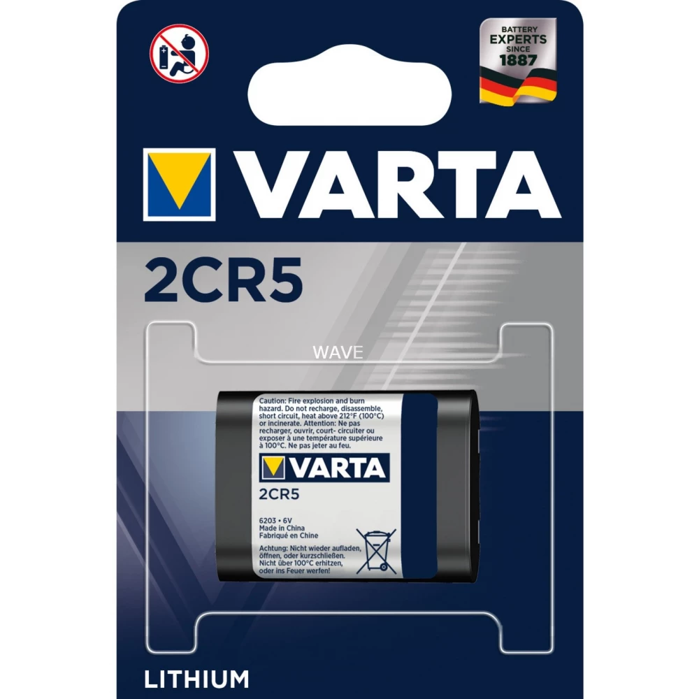 VARTA 2CR5 elem 1db