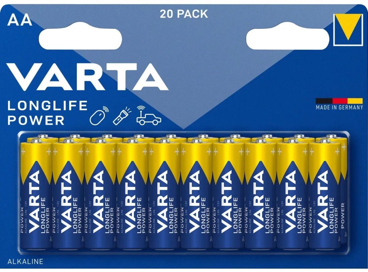 VARTA Longlife Power ceruza elem (AA) 20db