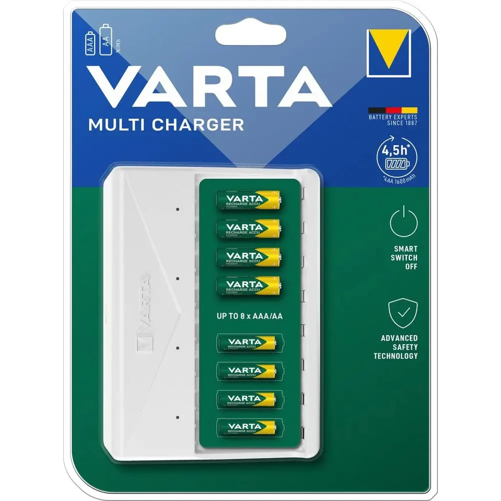 VARTA VTLT20 multi töltő 8db-os