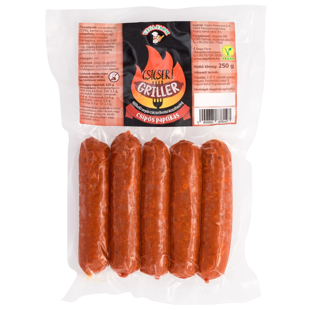 Vega Farm VEGA FARM Vega Farm csicseri griller csípős 250 g