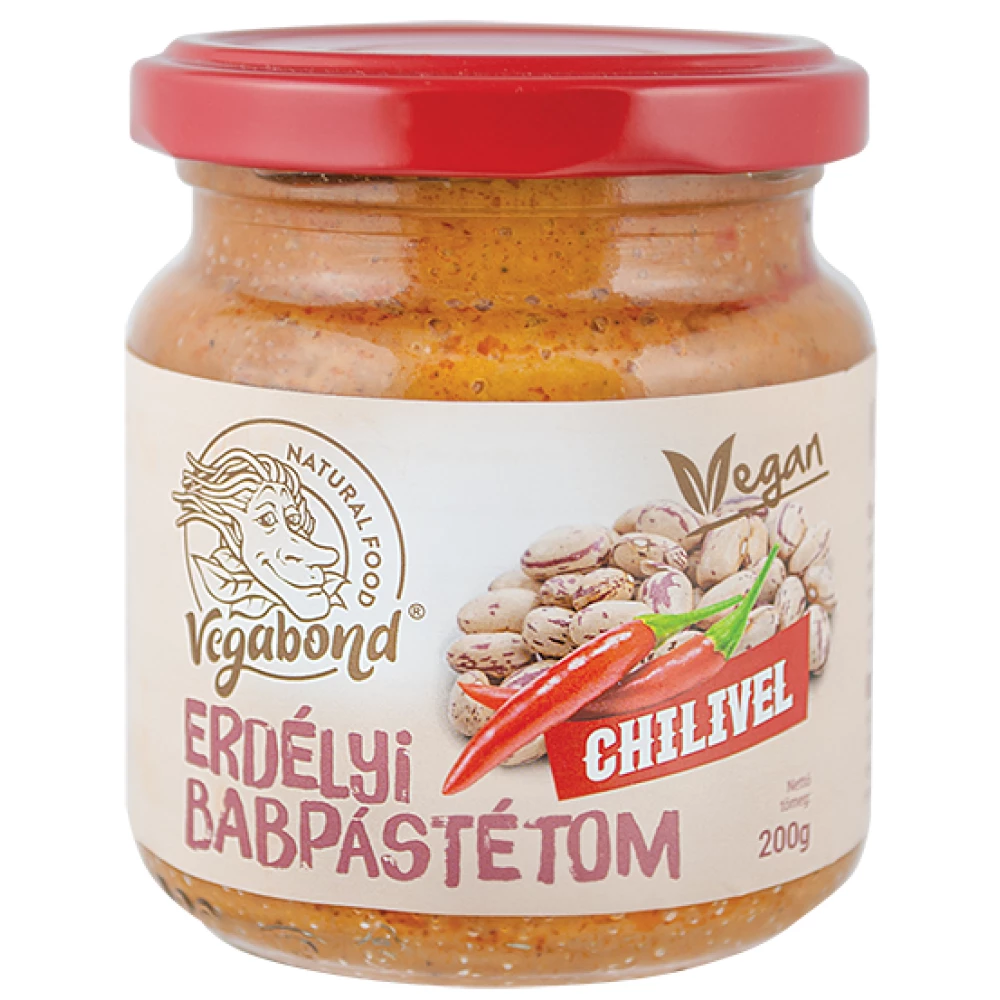 Vegabond erdélyi babpástétom chilivel 200 g