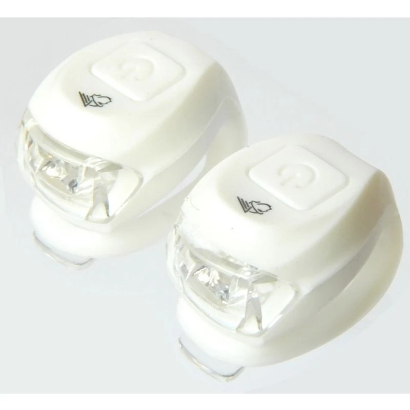 VELOTECH 2LED Lámpa villogó 2db fehér