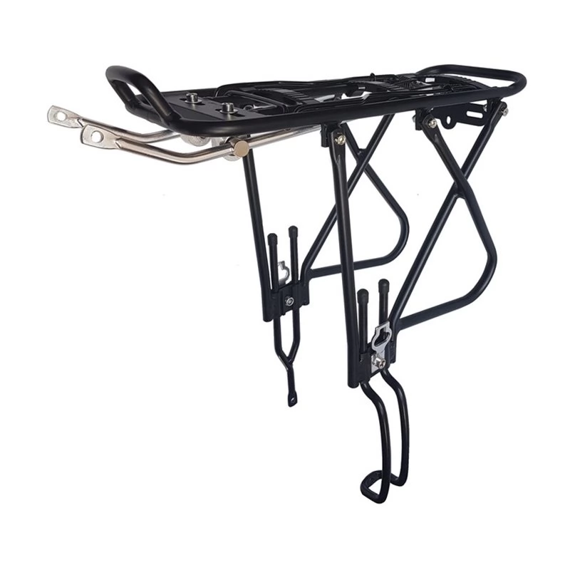 VELOTECH Kerékpár csomagtartó 26"-28" fekete