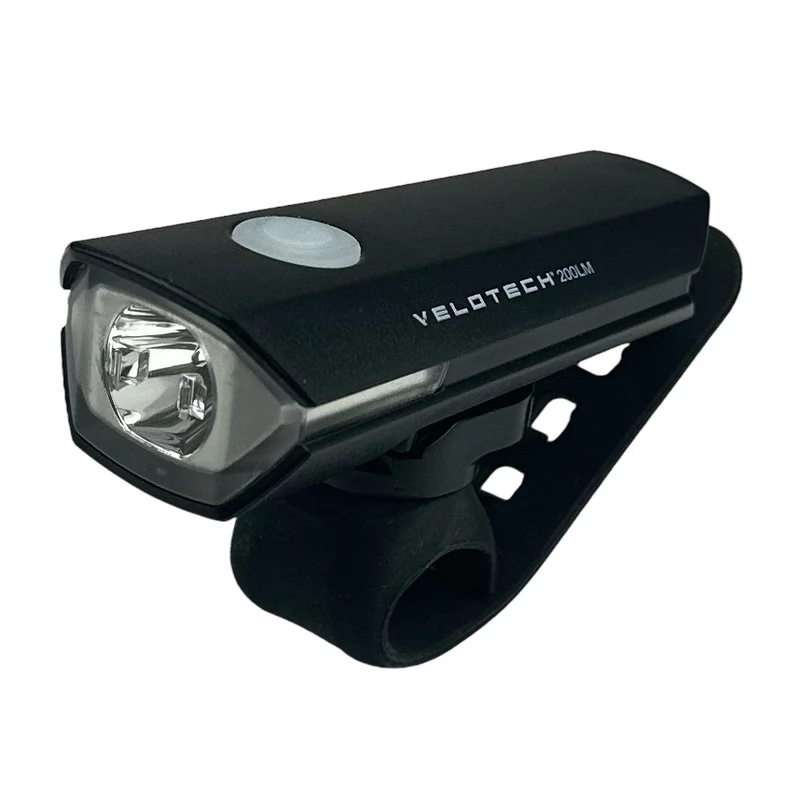 VELOTECH Lámpa első 200 lumen