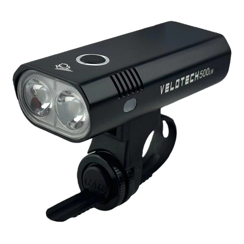VELOTECH Pro 500 LM Kerékpár első lámpa