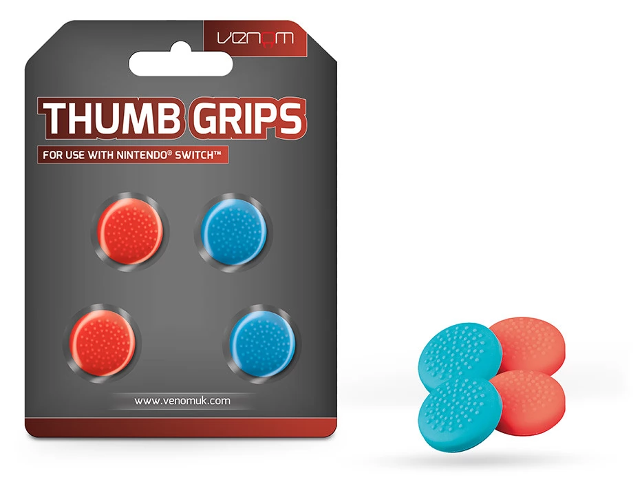 VENOM VS4918 Switch Thumb Grips 2 pár piros-kék