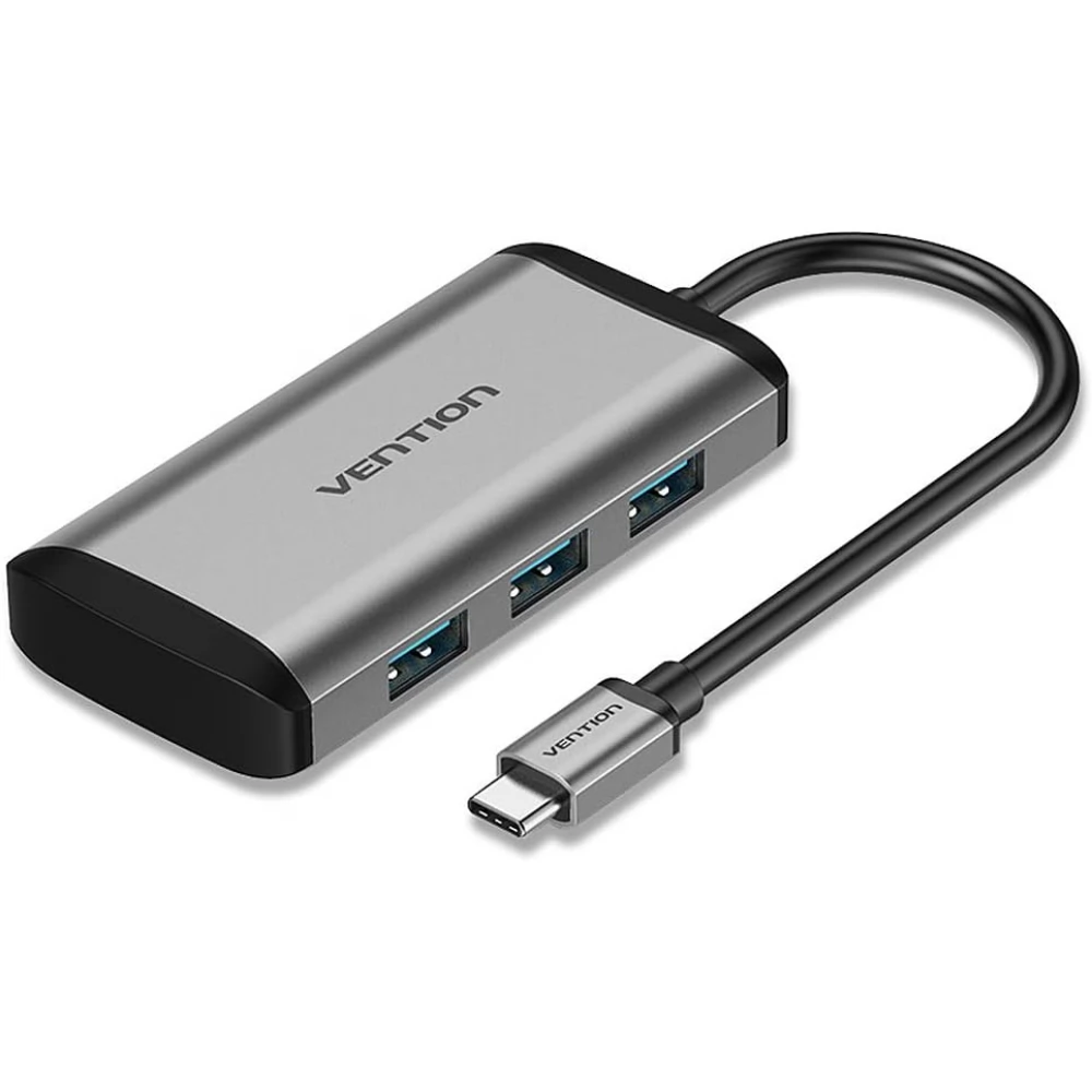 VENTION 5 in 1 USB Type-C Adapter Hub szürke