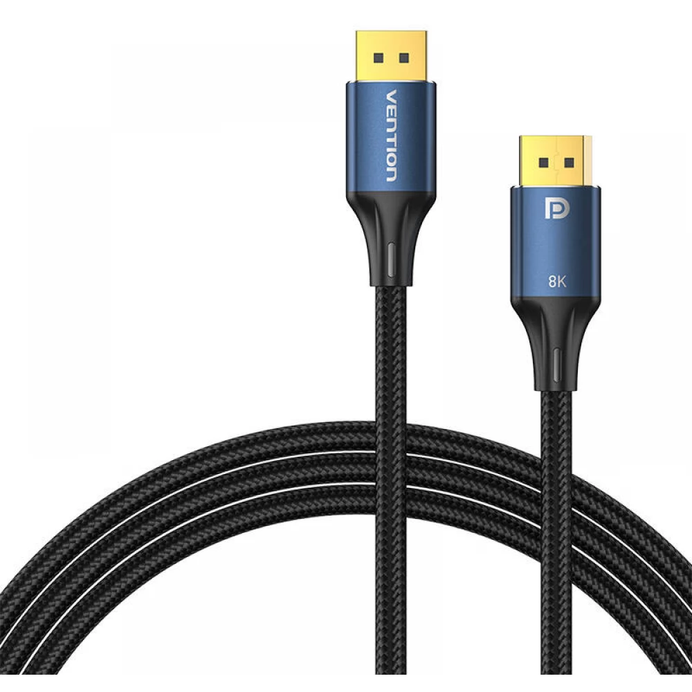 VENTION DisplayPort 1.4 Összekötő Fekete 1m HCELF