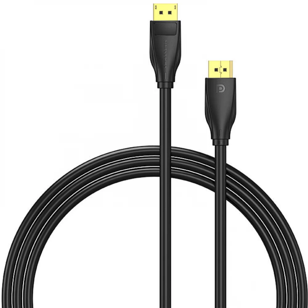 VENTION DisplayPort 1.4 Összekötő Fekete 3m HCDBI