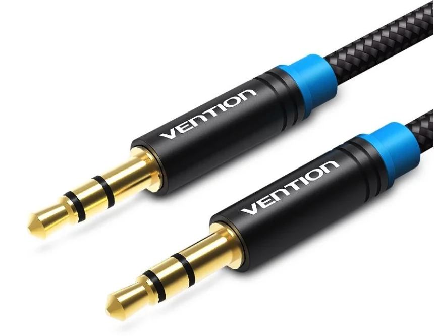 VENTION Jack Összekötő Fekete 3m P350AC300-B-M