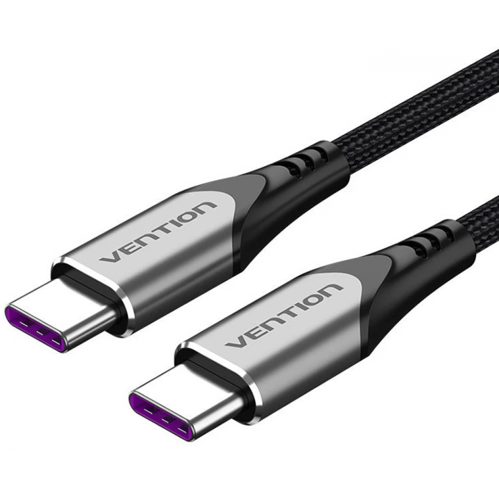 VENTION USB 2.0 Type C Összekötő Fekete 1.5m TAEHG