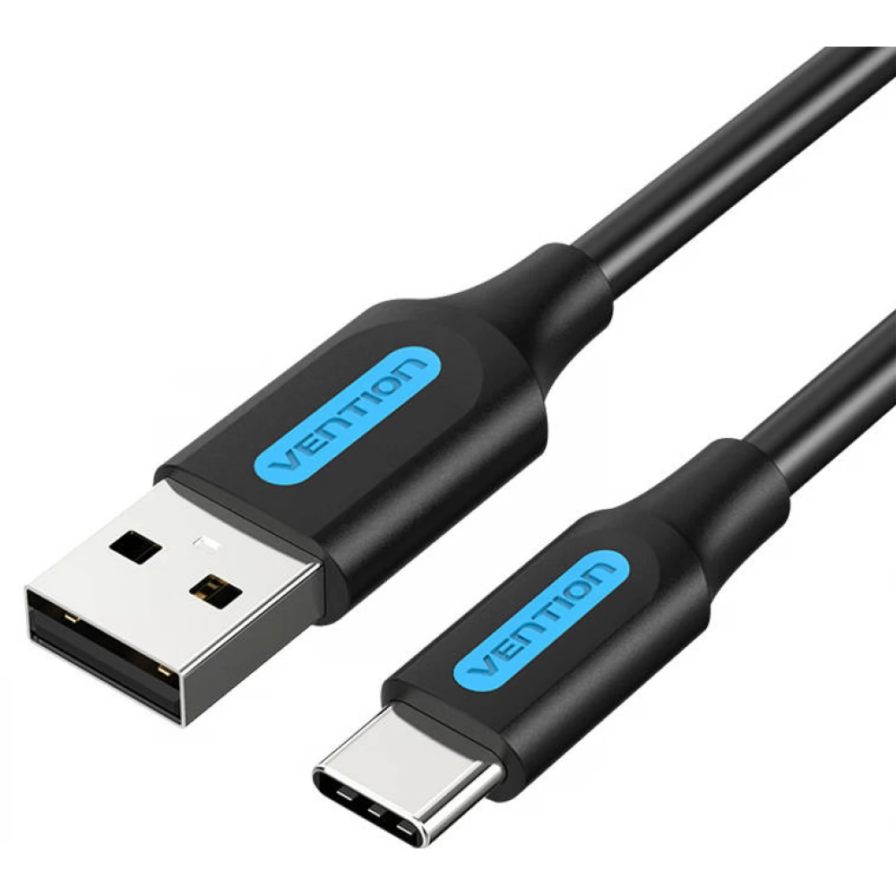 VENTION USB 2.0 Type C Átalakító Fekete 1m COKBF