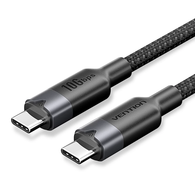 VENTION USB 3.1 Type C Összekötő Fekete 1m TRGBF