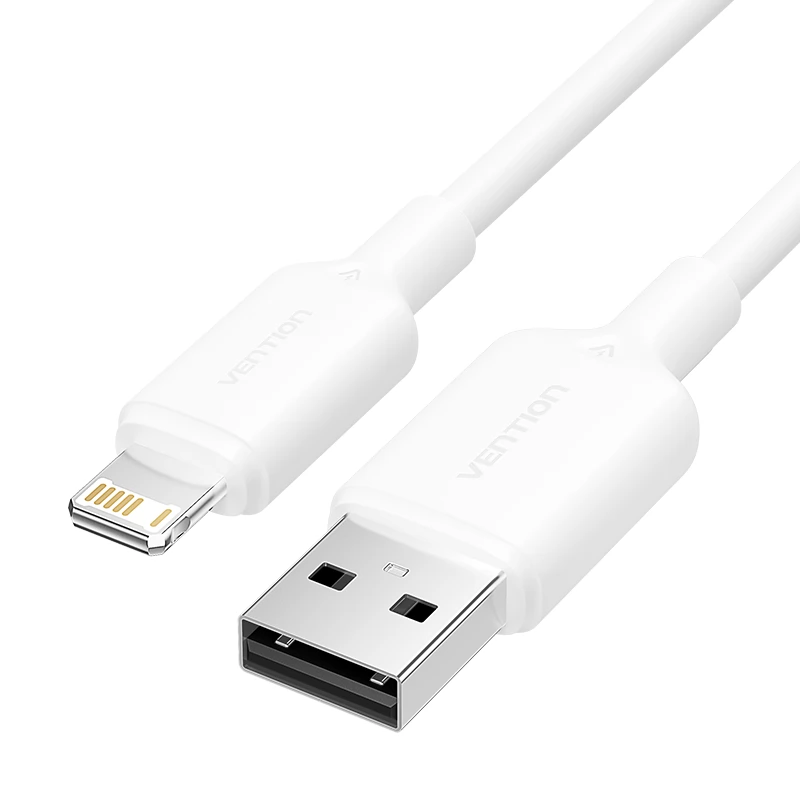 VENTION USB Lightning Töltő/adat Fehér 2m LAMWH