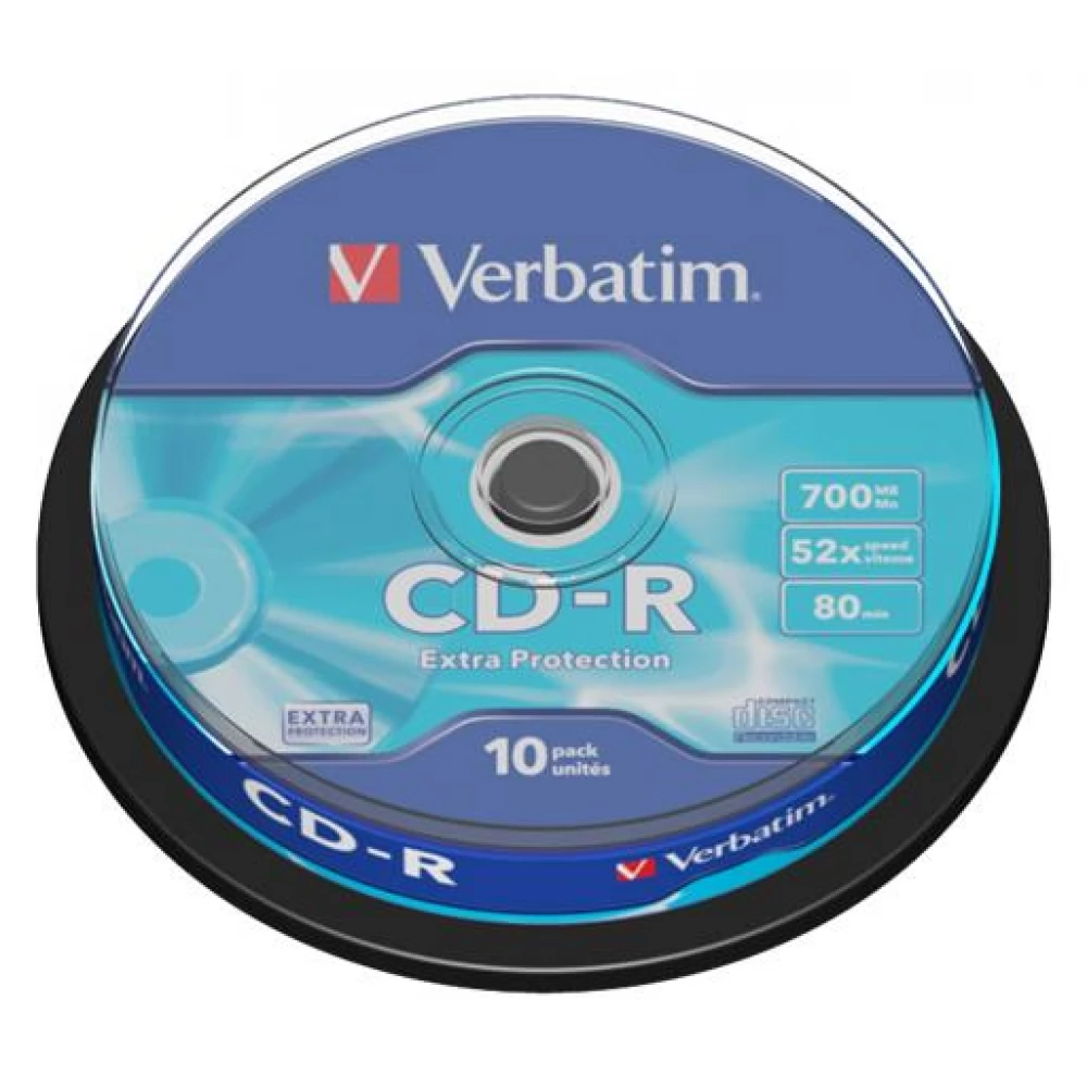 VERBATIM CD-R 52x 10db hengeres
