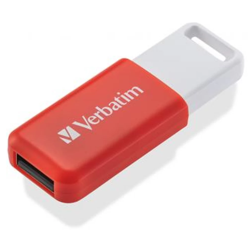 VERBATIM DataBar 16GB USB 2.0 Piros