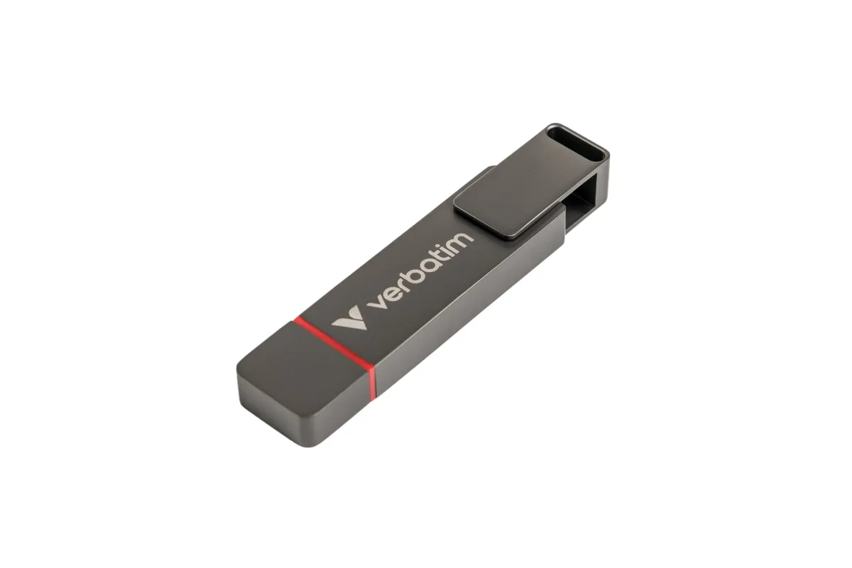 VERBATIM Dual QuickStick 512GB USB 3.2 Gen 1 + USB 3.2 Gen 1 Type C Ezüst