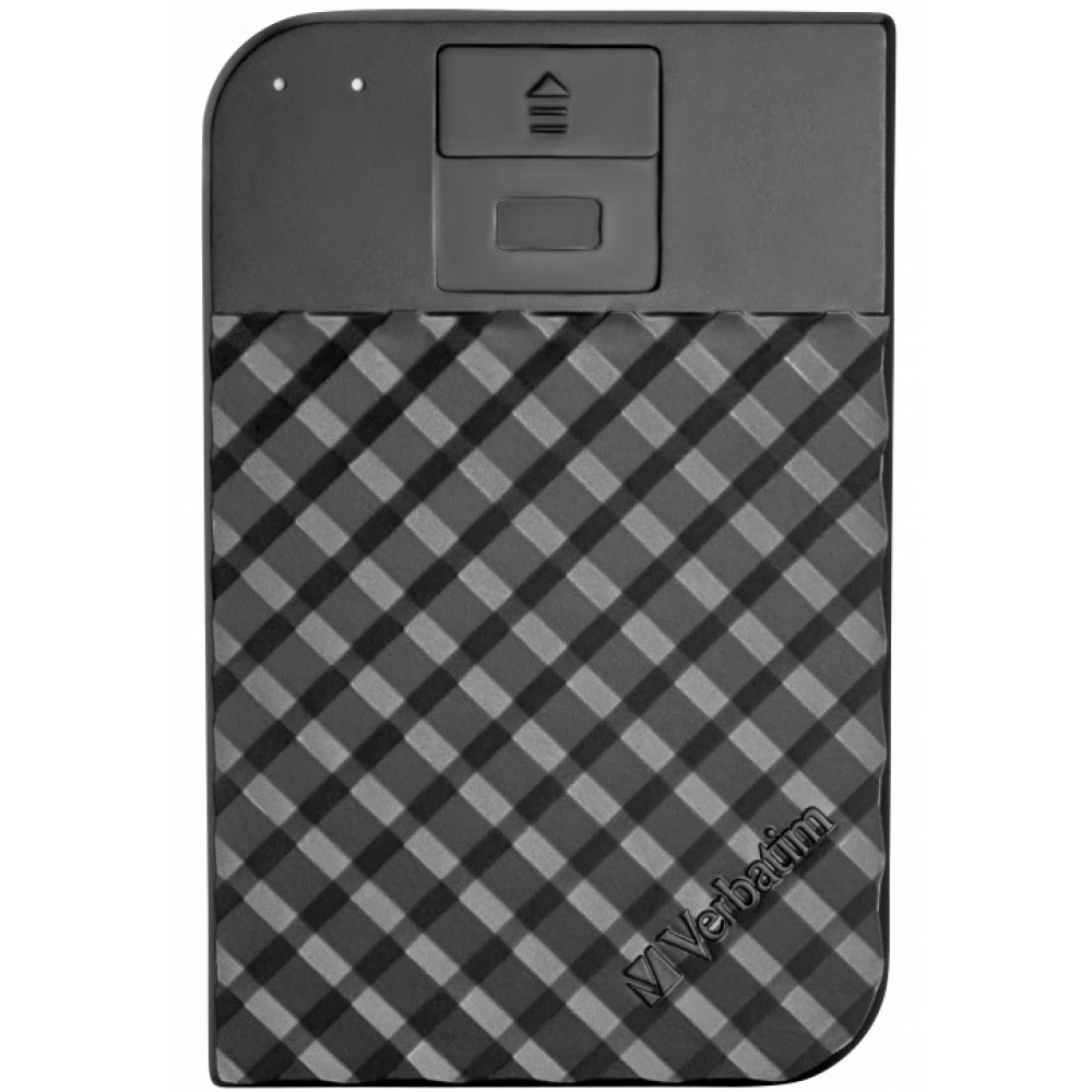 VERBATIM Fingerprint Secure Portable Hard Drive 1TB 2.5" USB 3.0 Fekete 53650