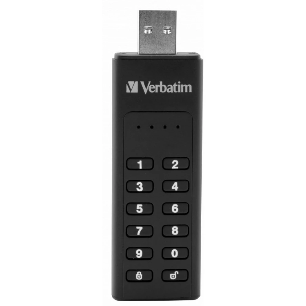 VERBATIM Keypad Secure 32GB USB 3.0 Fekete