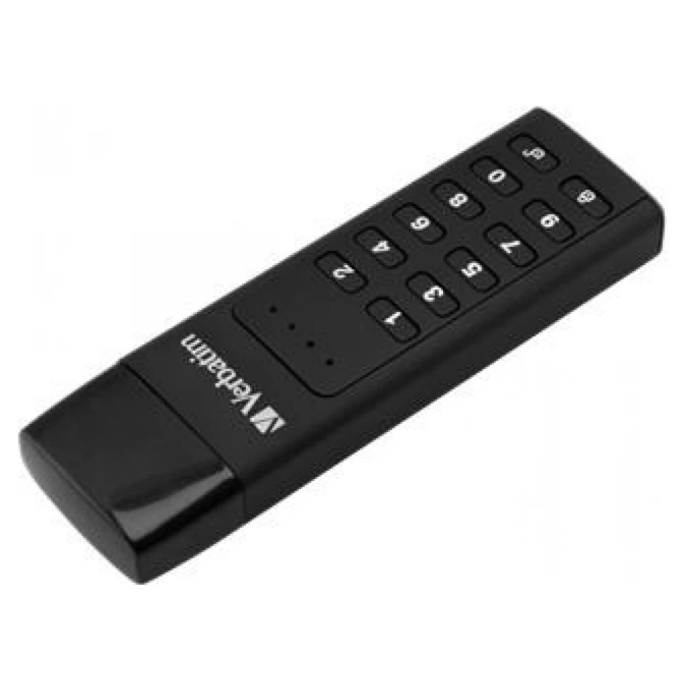 VERBATIM Keypad Secure 32GB USB 3.0 Type C Fekete