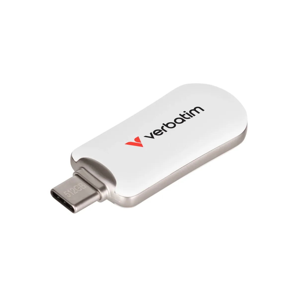 VERBATIM Plectra 512GB USB 3.2 Gen 1 Type C Fehér