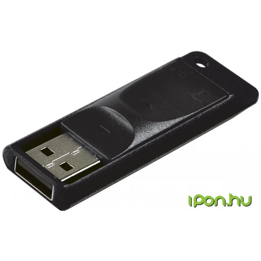 VERBATIM Store n Go Slider 64GB USB 2.0 Fekete